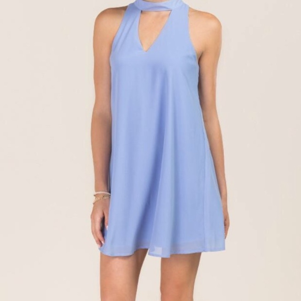 Periwinkle Miami mini dress